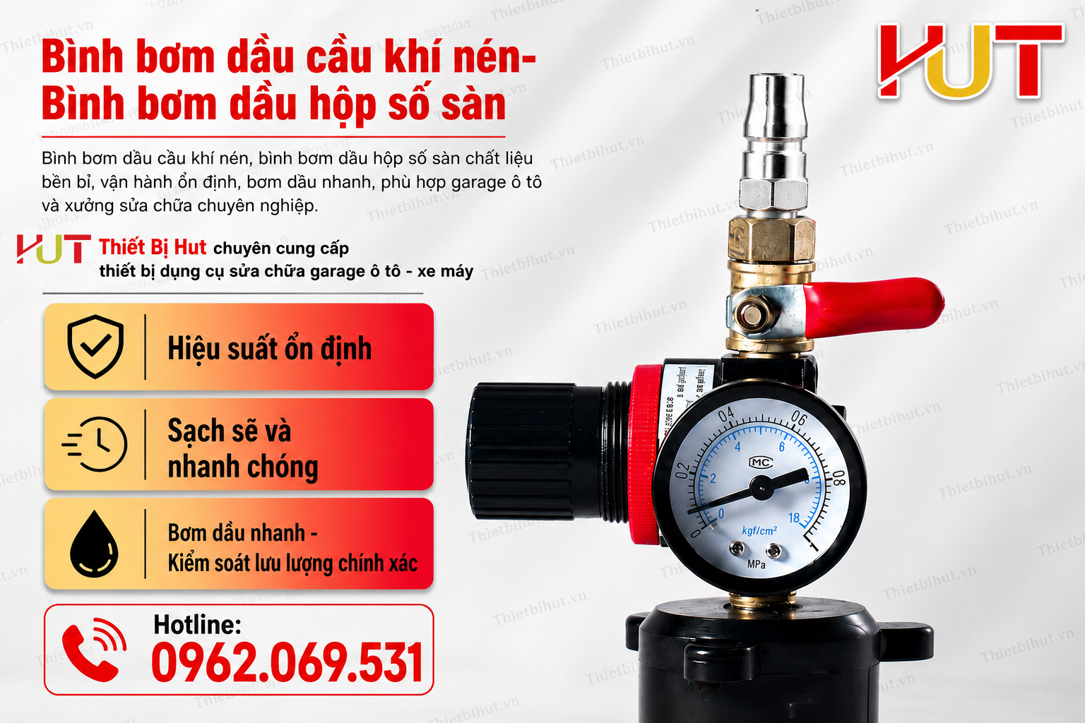 Đồng hồ bình bơm dầu hộp số sàn